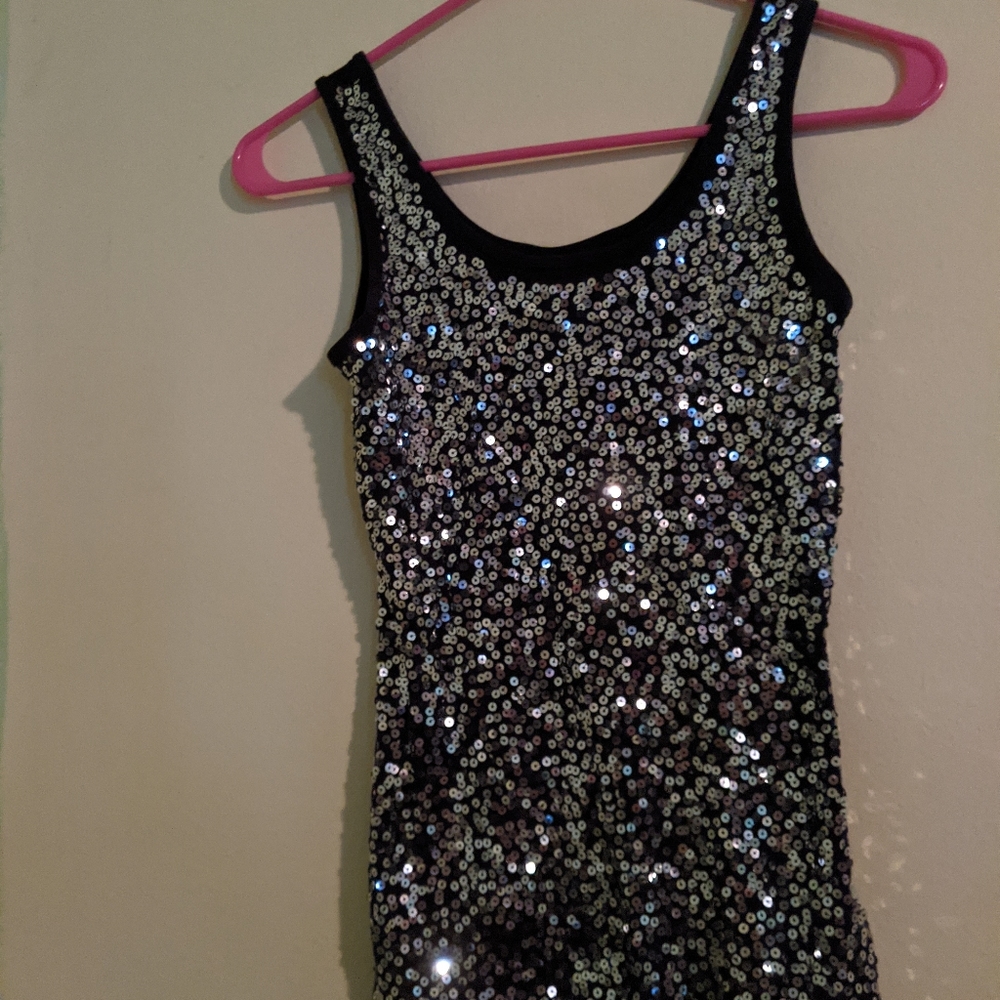 Sequined Tank - perfect for holidays